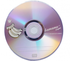 正品香蕉 DVD空白A级刻录盘10片-50片装