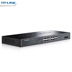 原装TP-Link TL-SG1218PE16口全千兆PoE交换机视频监控无线AP供电非网管
