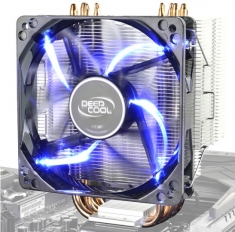 九州风神玄冰400 CPU散热器GT4热管RGB台式机115X静音风扇AM4电脑