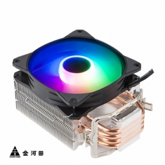 金河田冰影 // 先马冰雪 CPU散热器 4铜管I5 i7台式机电脑AMD静音 cpu风扇