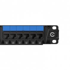 TP-LINK TL-ED6024六类非屏蔽配线架24口达标过测试标准1U机架式