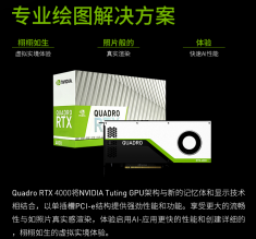 NVIDIA Quadro RTX 4000专业设计显卡 盒包正品