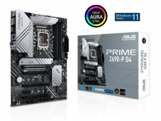 华硕（ASUS）PRIME Z690-P D4 主板 支持 内存DDR4  （Intel Z690/LGA 1700）