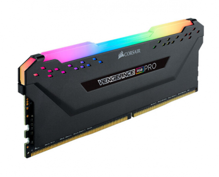 美商海盗船 16GB DDR4 3600频率 台式机内存条 复仇者RGB PRO灯条