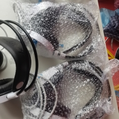 库存全新的友柏电脑耳机头戴式耳麦7.1声道电竞耳机工包版本